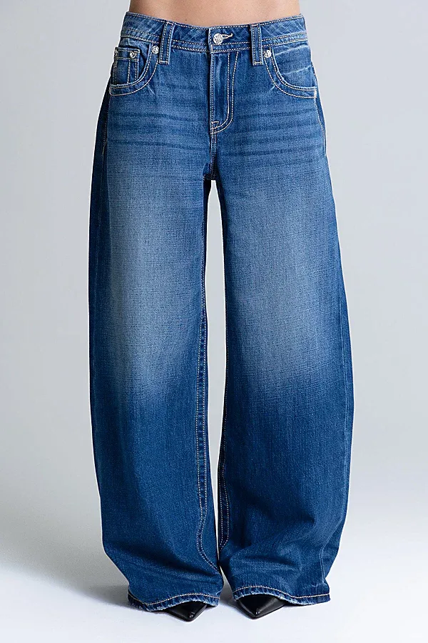 Landon Baggy Wide Leg Jeans by Miss Me