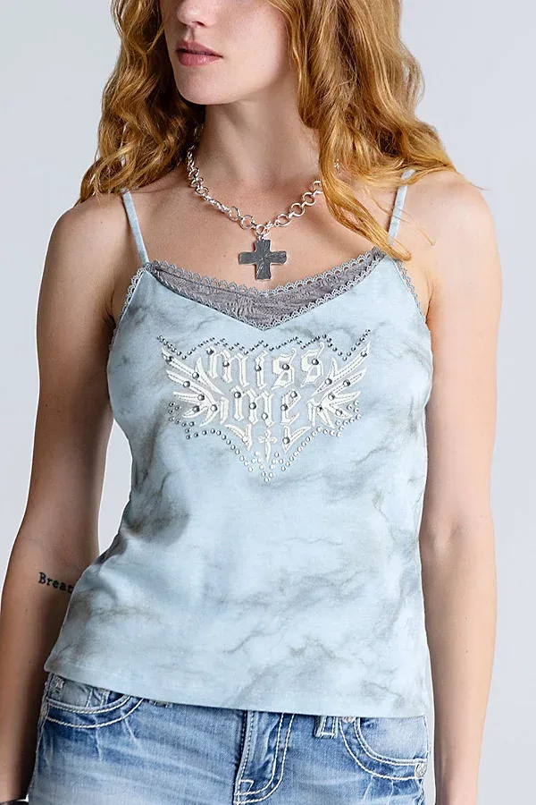 Rori Layered Tee by Miss Me