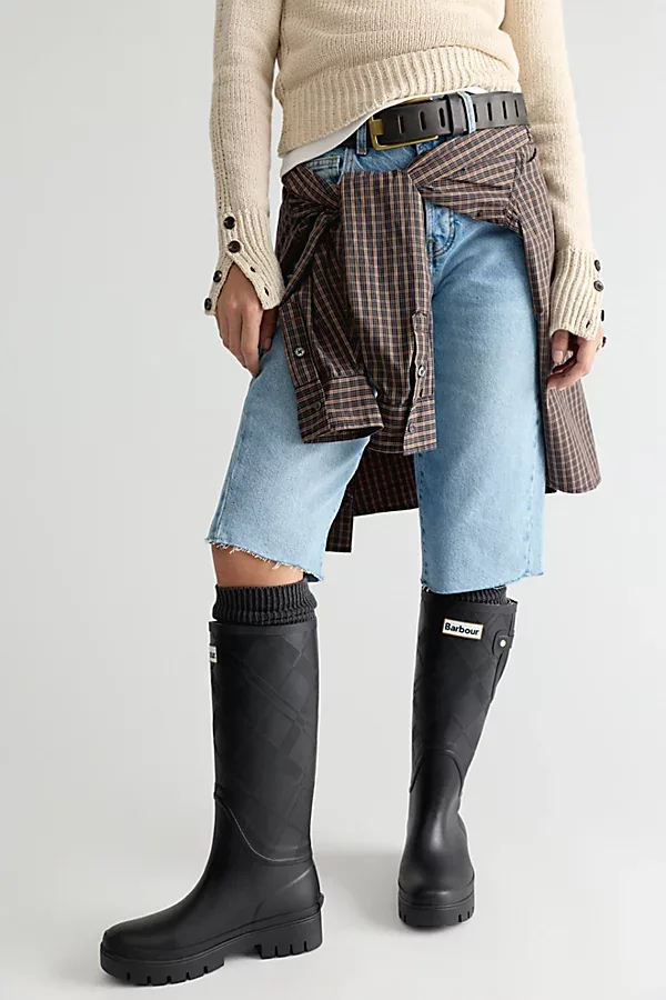 Leighton Wellington Boots by Barbour