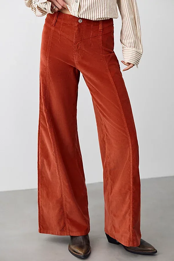 We the Free Libre Cord Wide-Leg Jeans