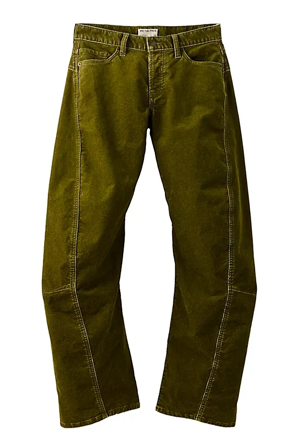 We the Free Fable Washed Cord Twisted Jeans by Free People