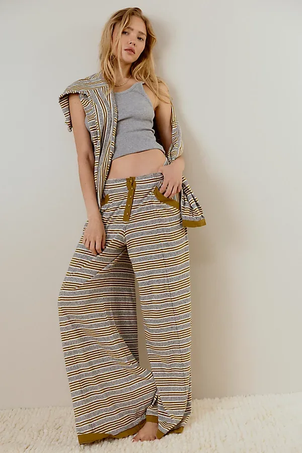 Good Company Stripe Pants by Free People