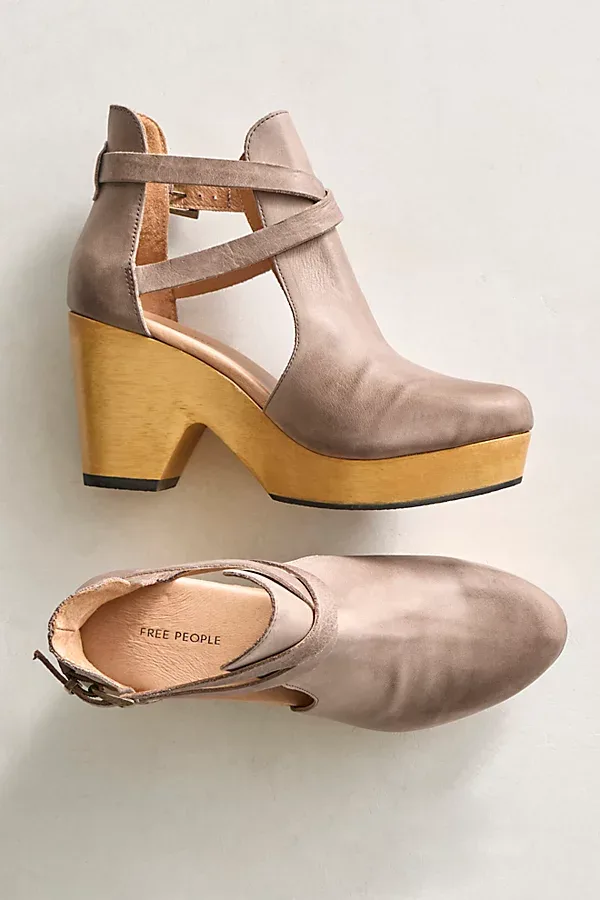 Cedar Leather Clogs by Free People