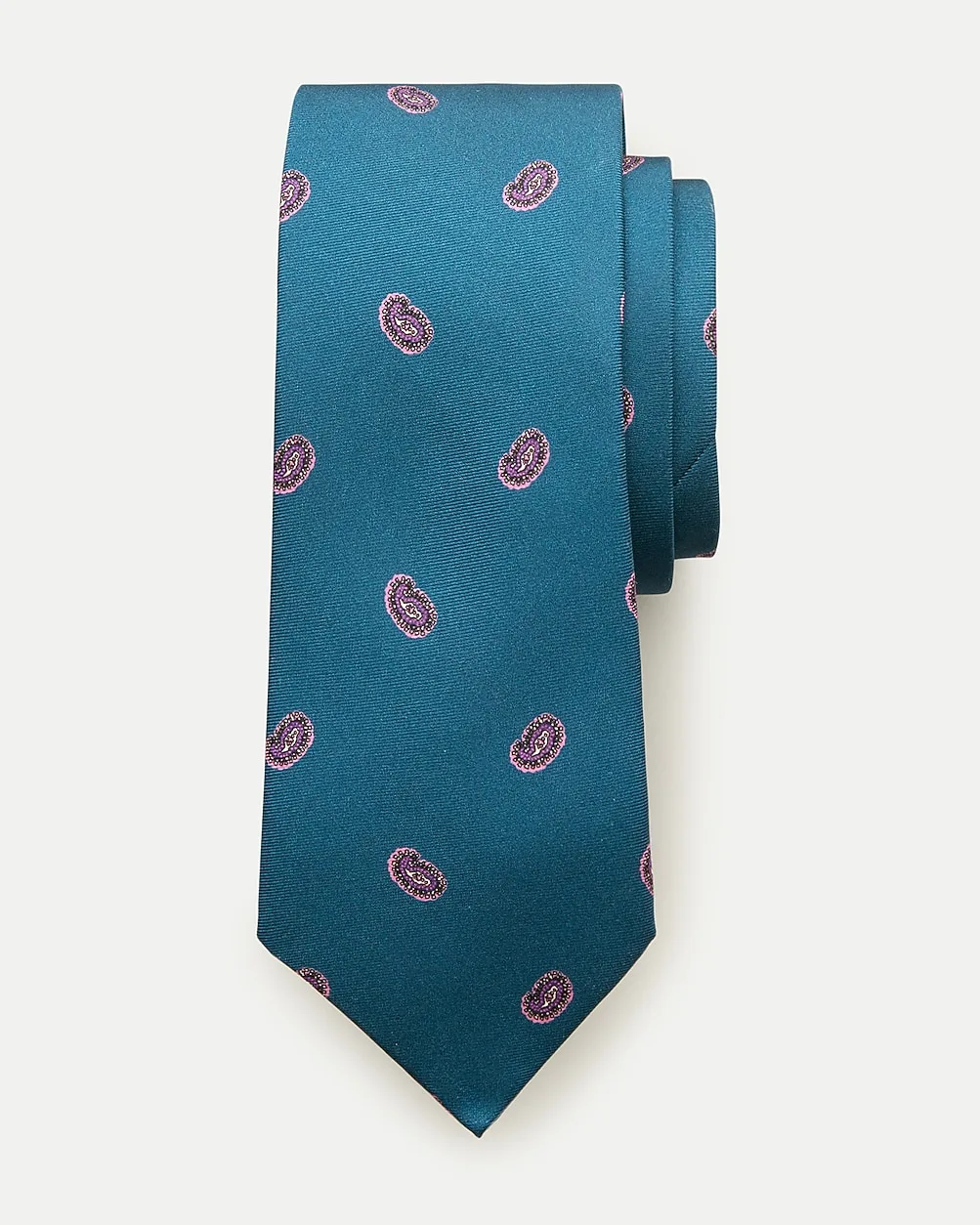 English Silk Twill Tie in Paisley by J.Crew