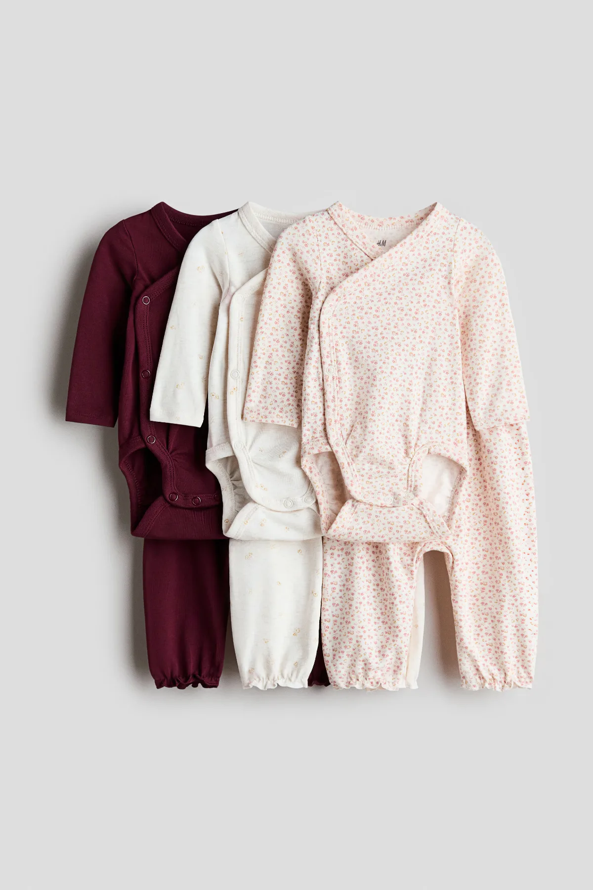 6-Piece Bodysuit and Pants Set by H&M