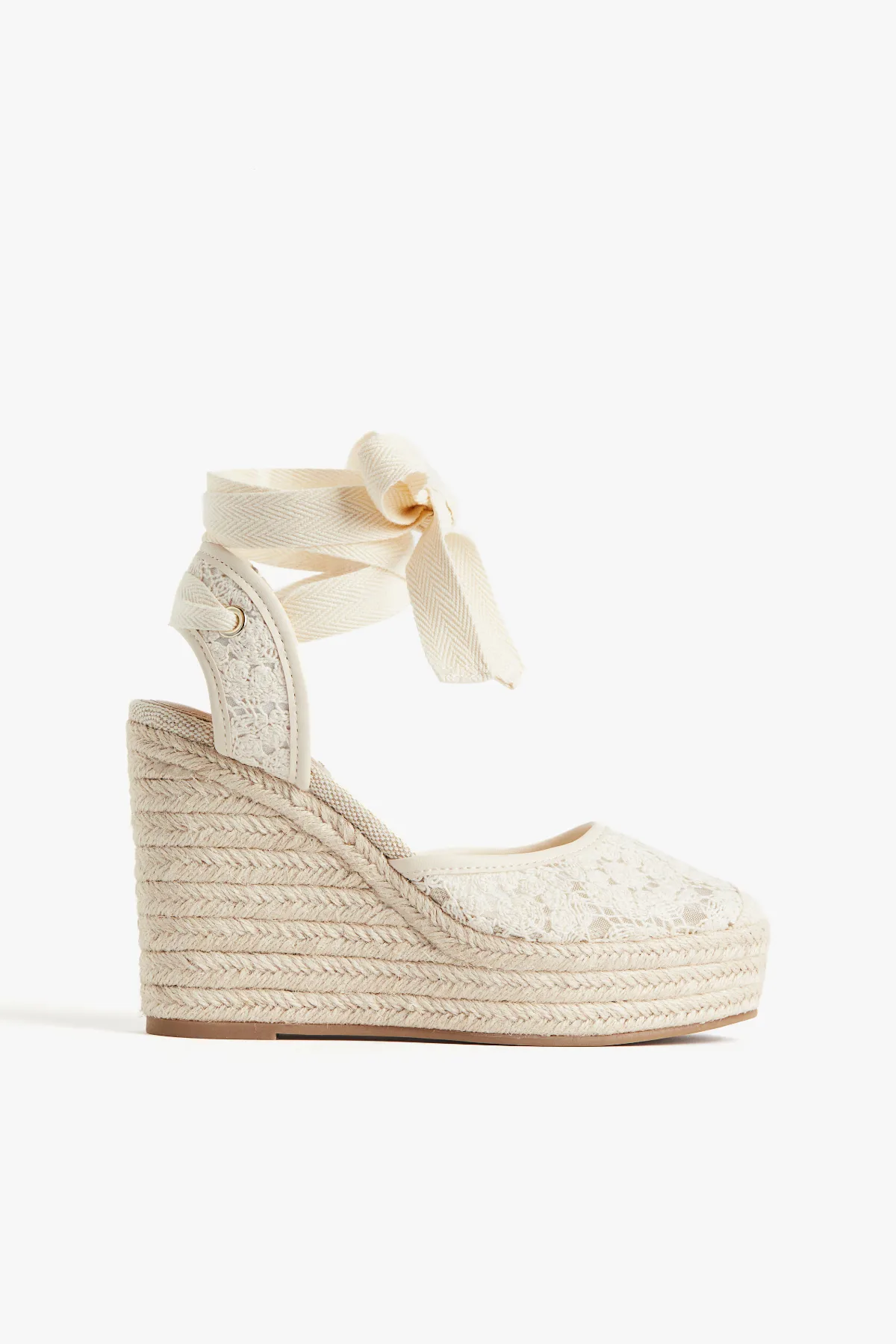 Wedge-Heel Espadrilles by H&M