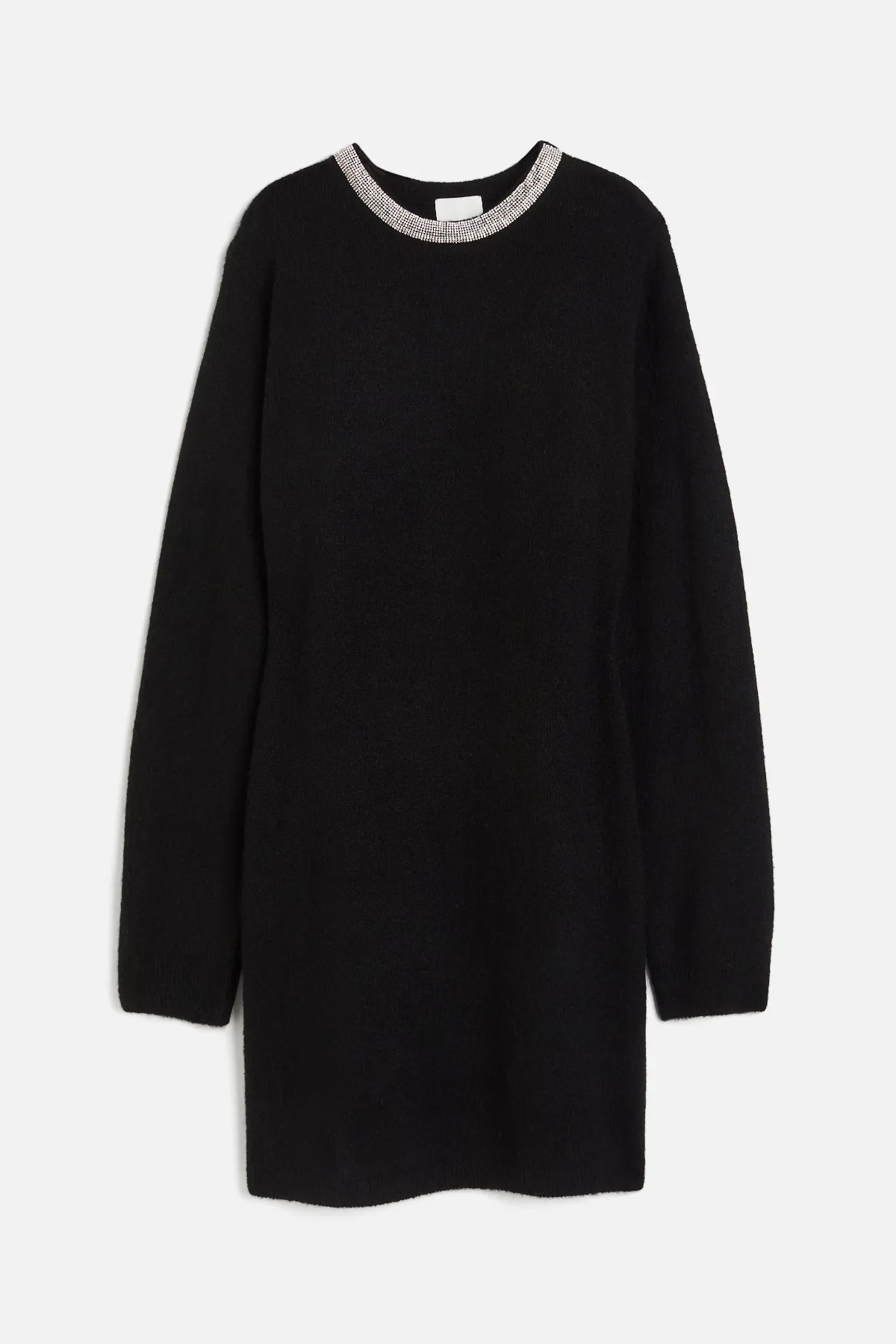 Rhinestone-Embellished Dress by H&M