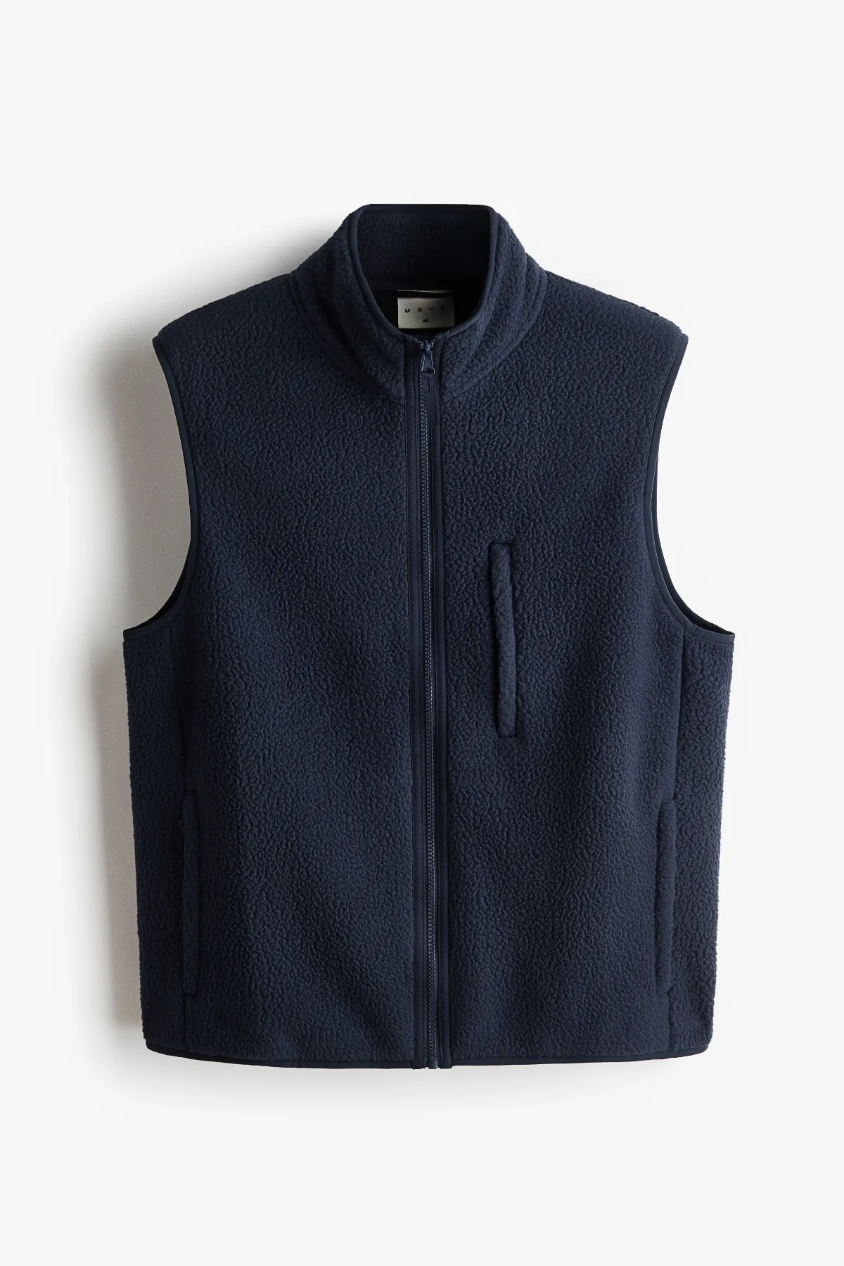 Regular-Fit Teddy Fleece Sports Vest