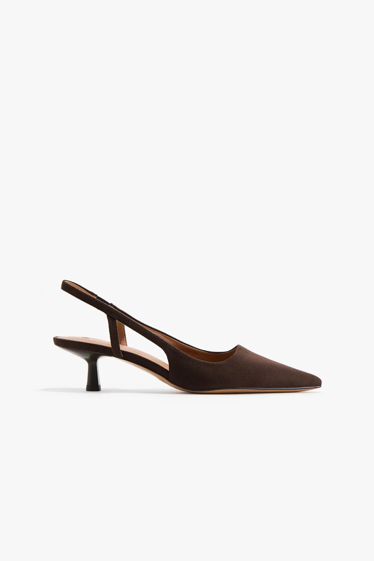 Kitten-Heeled Slingbacks by H&M