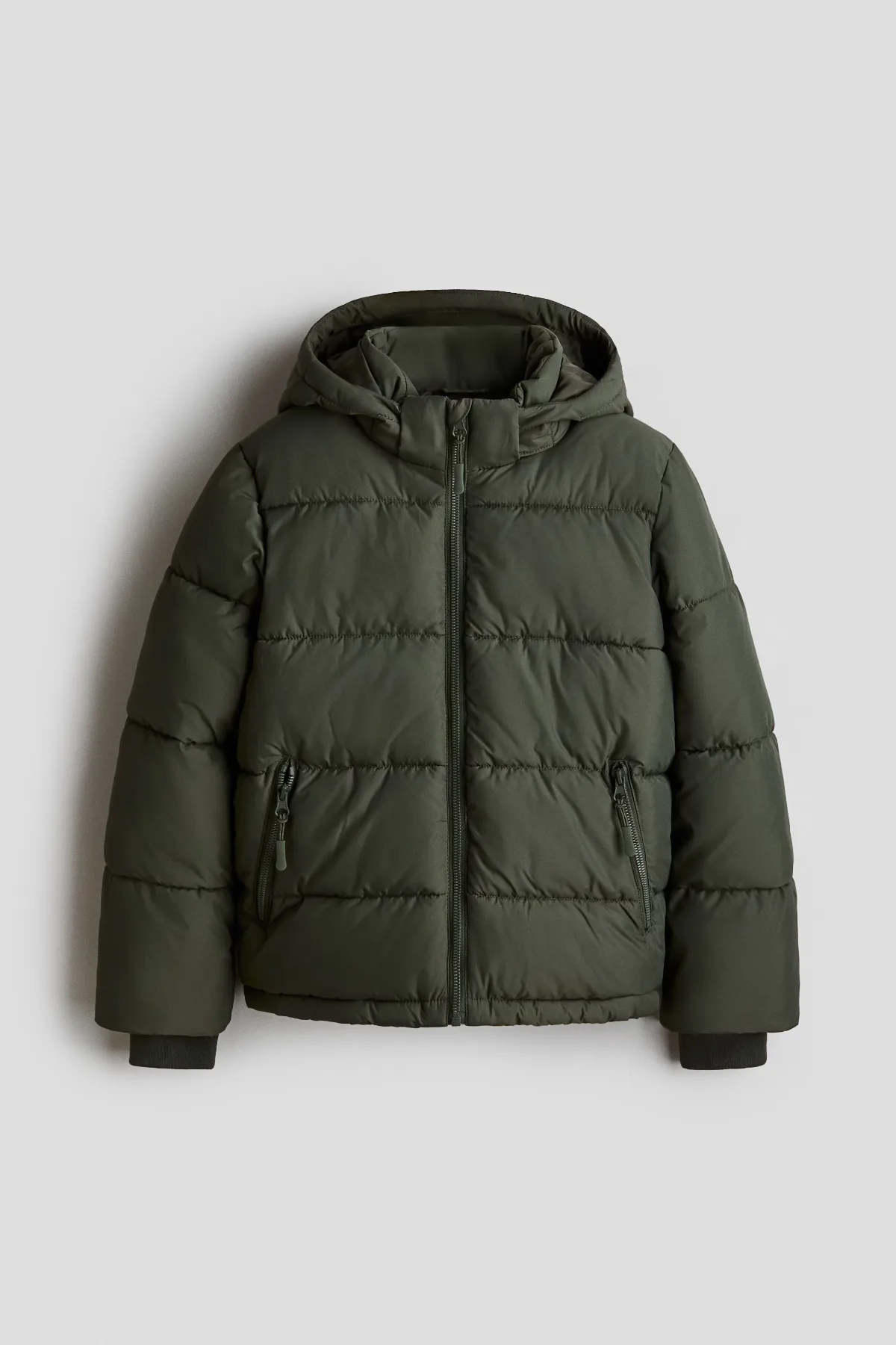 Hooded Puffer Jacket by H&M