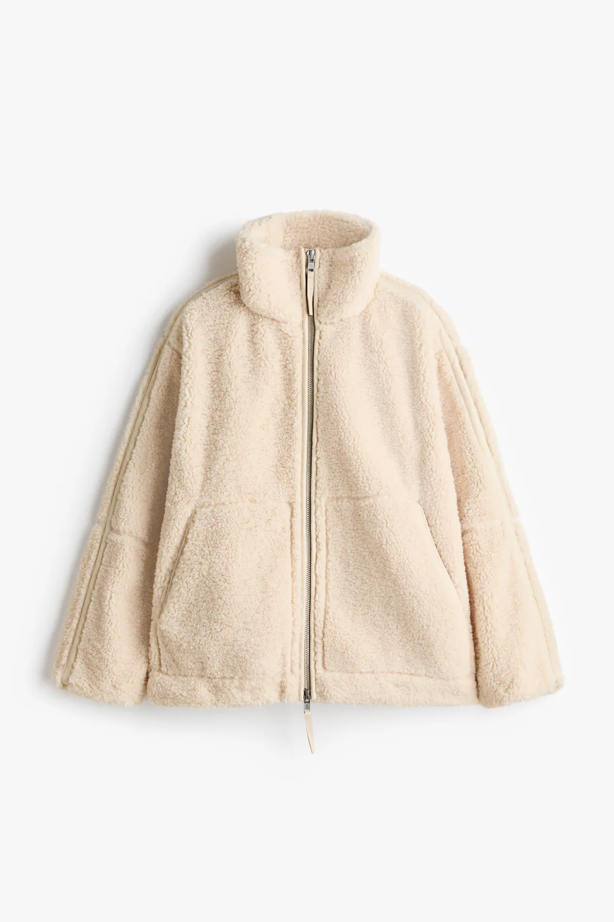 Oversized Teddy Fleece Jacket by H&M