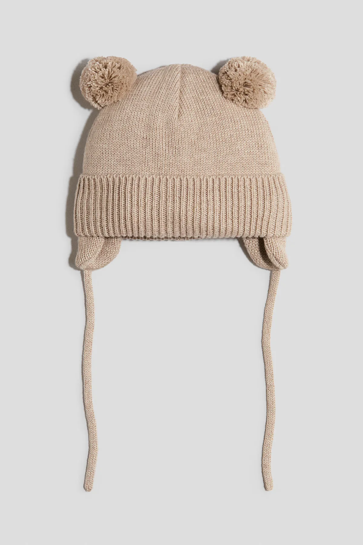 Fleece-Lined Beanie with Chin Ties by H&M