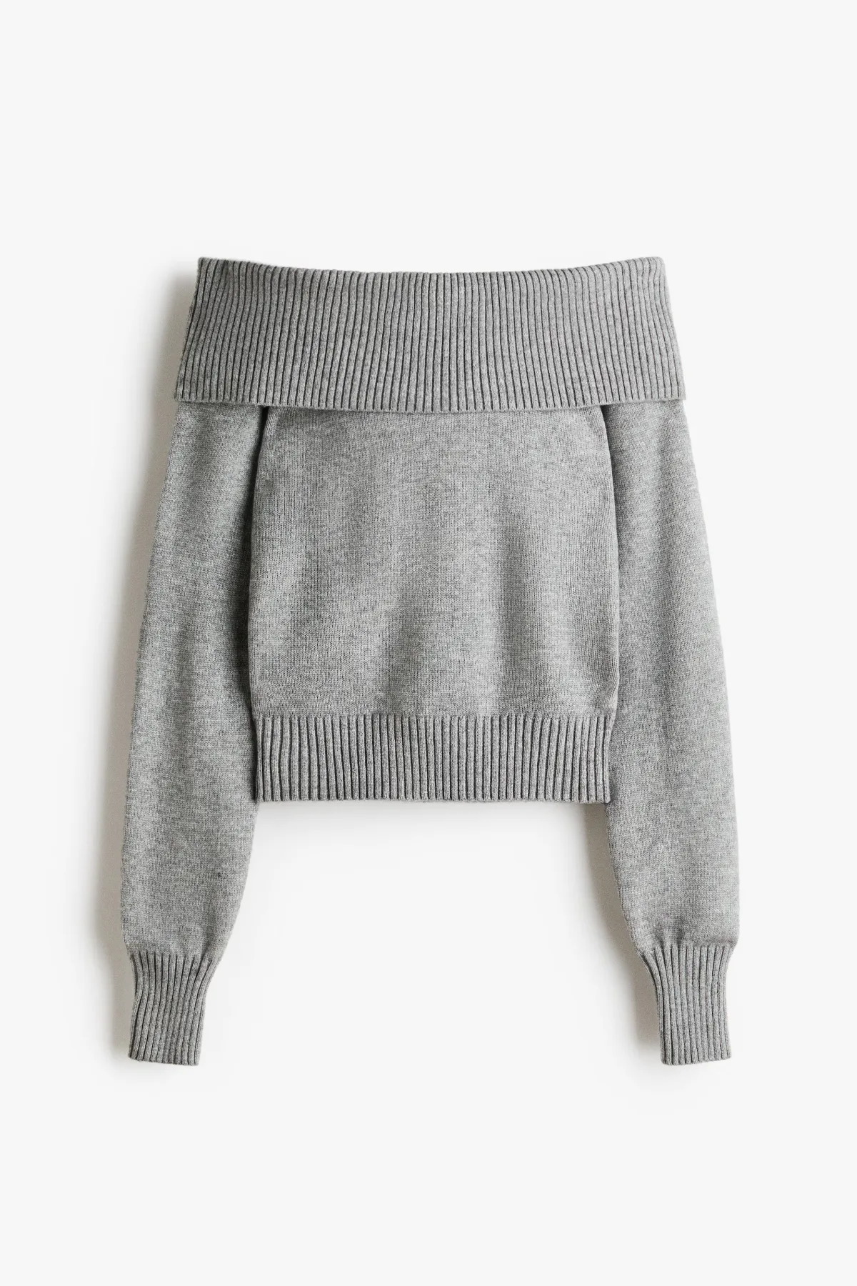 Off-the-Shoulder Sweater