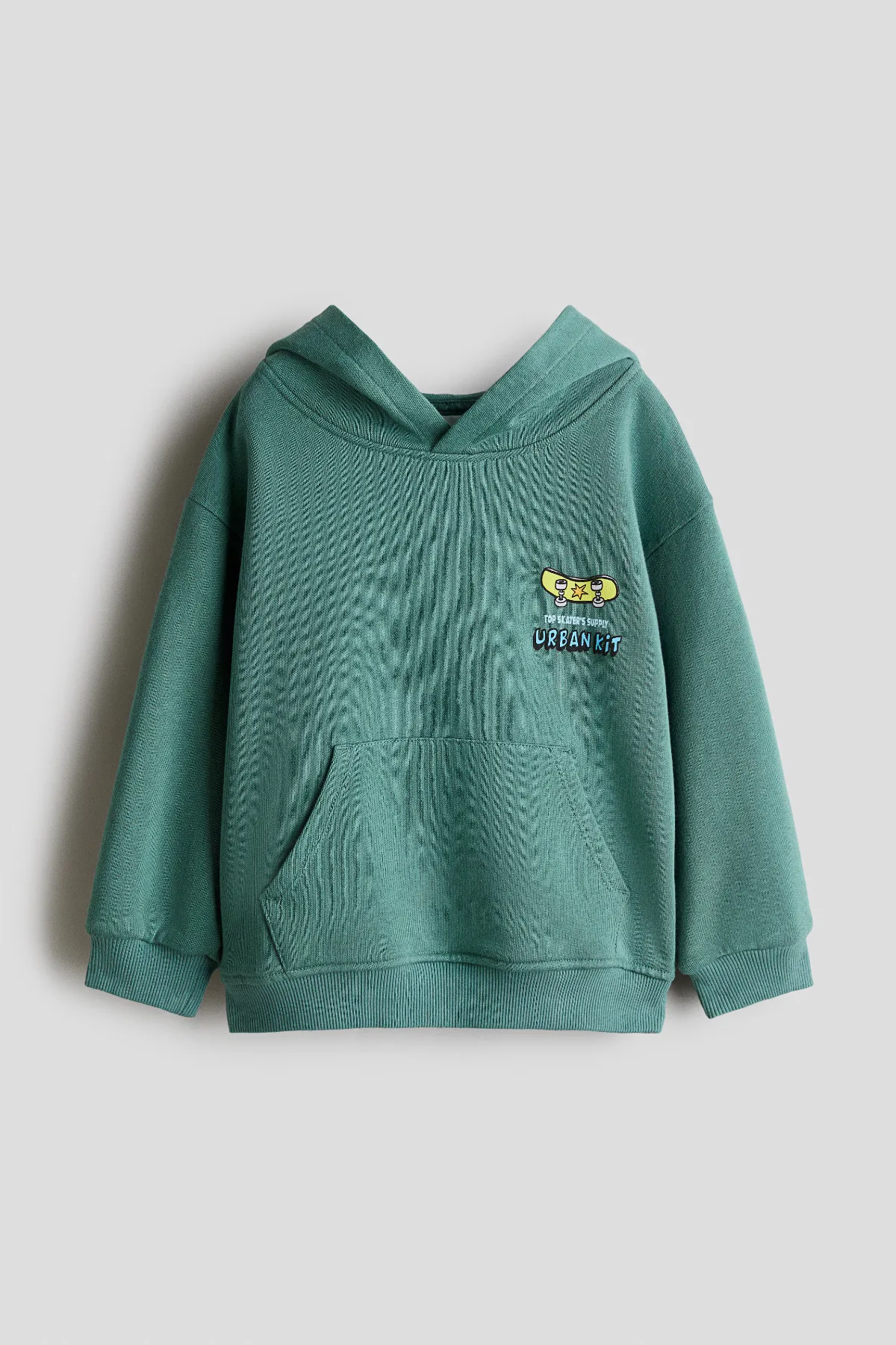Loose-Fit Motif-Detail Hoodie by H&M