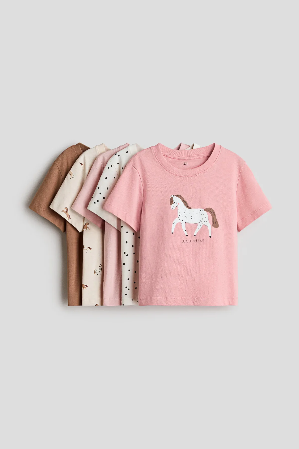 5-Pack Cotton T-Shirts by H&M