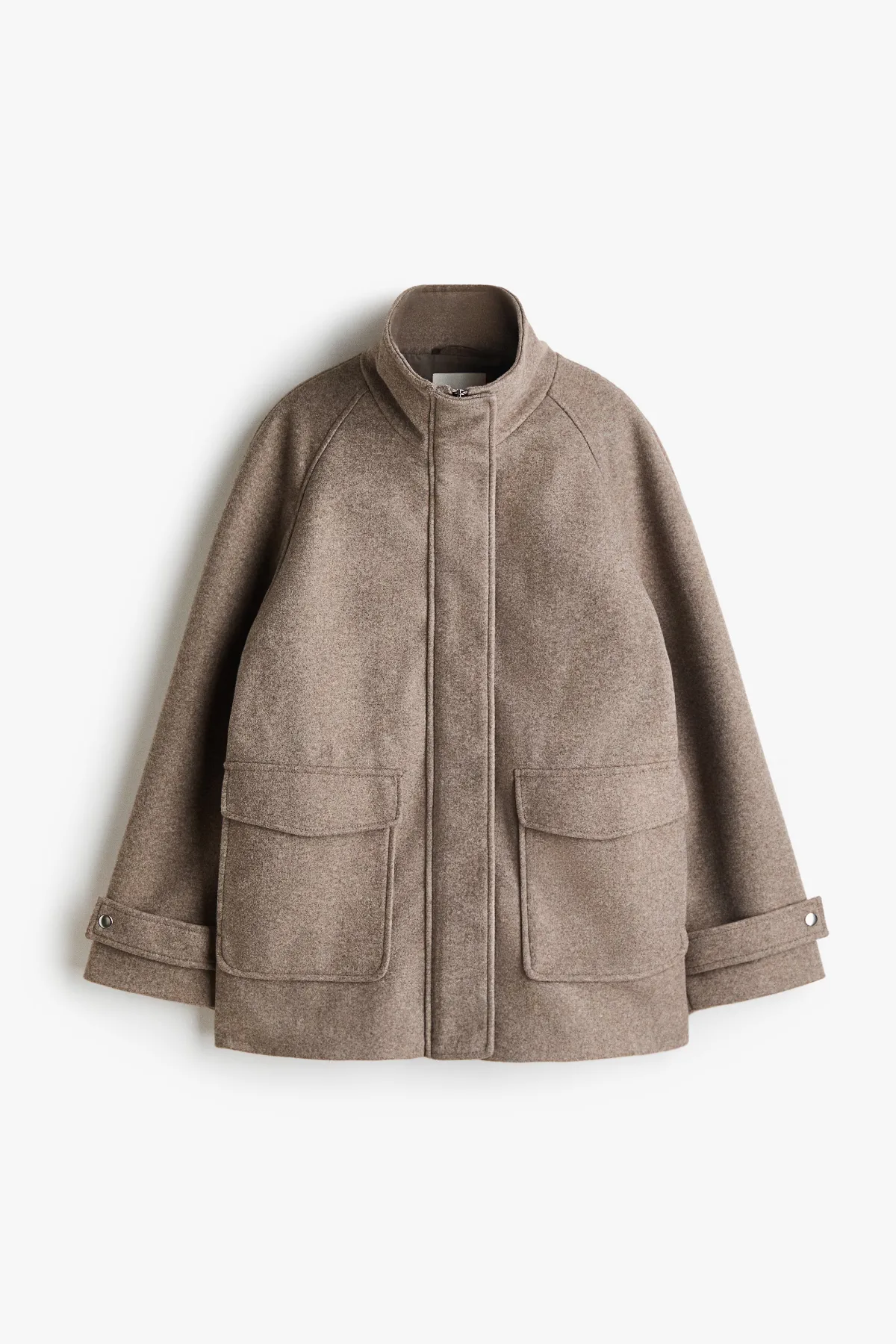 Funnel-Collar Coat by H&M
