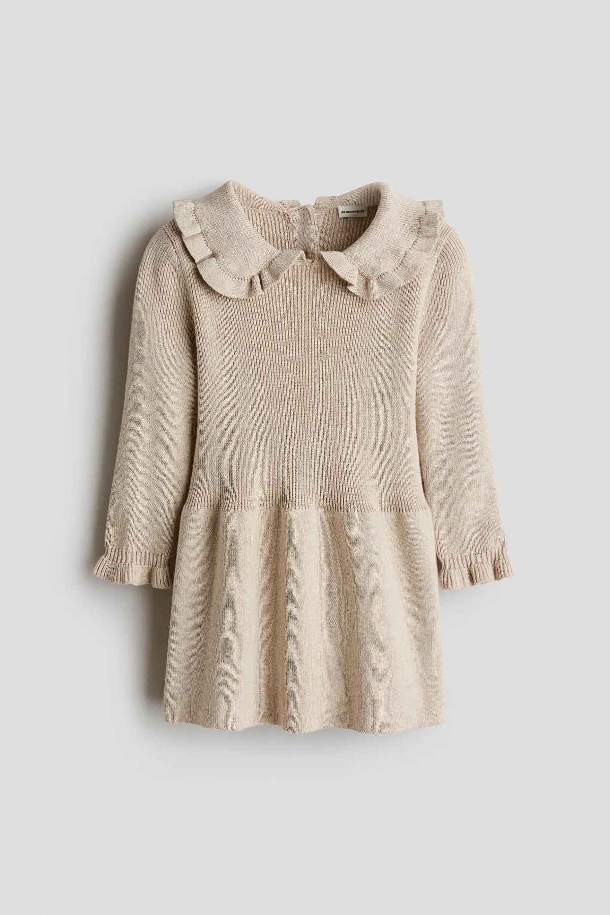Cotton-Knit Dress by H&M
