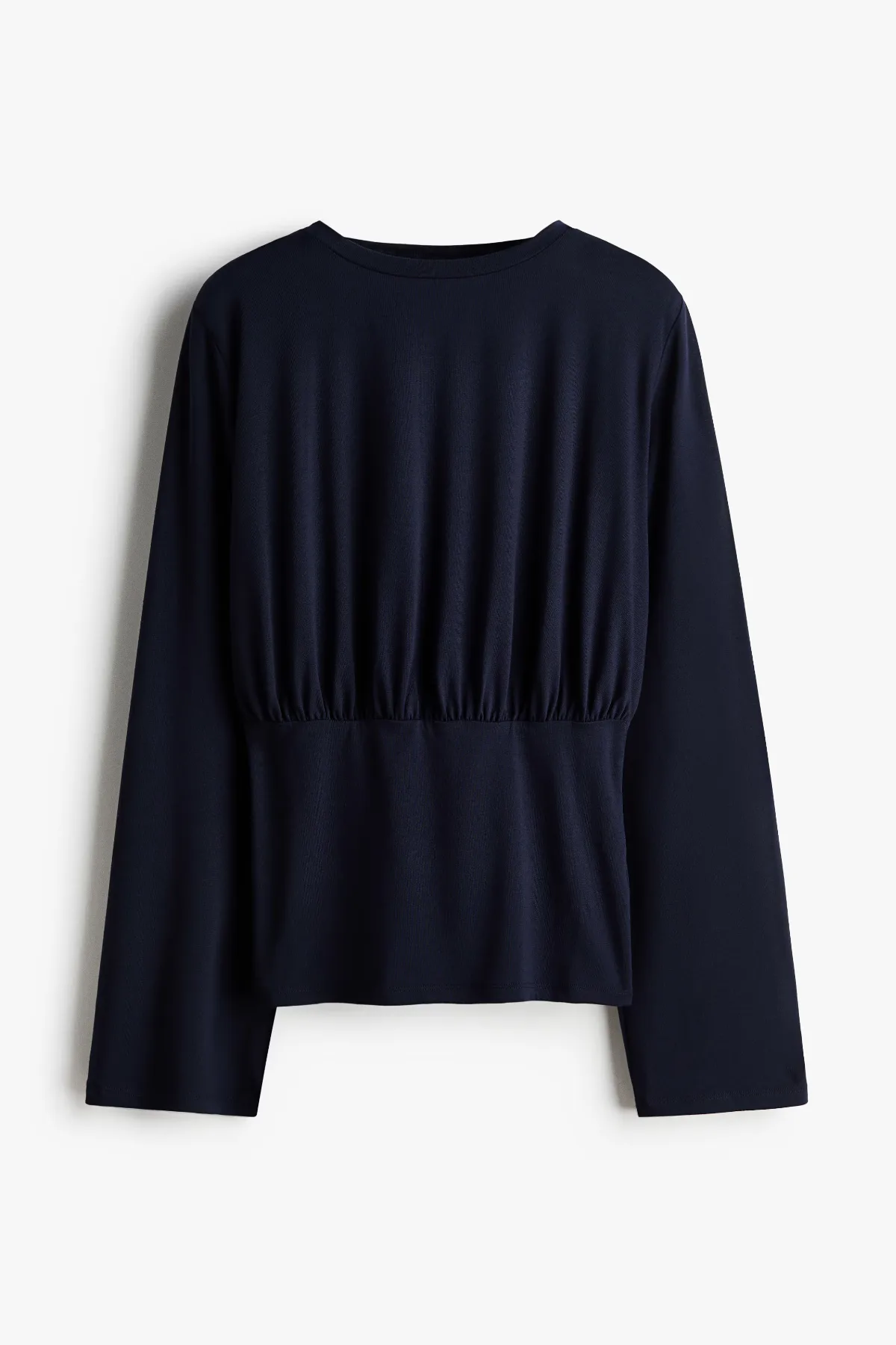 Long-Sleeved Gathered Top by H&M
