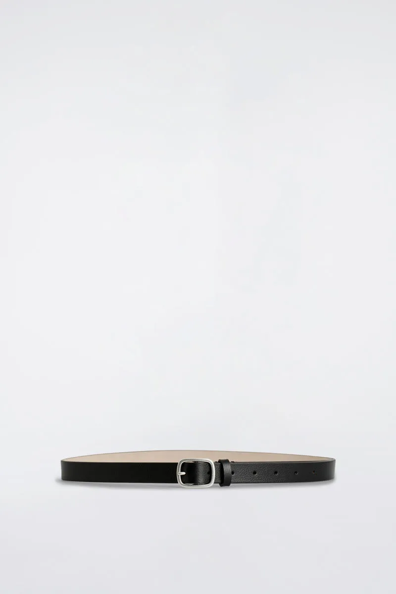 Grained-Leather Belt by COS