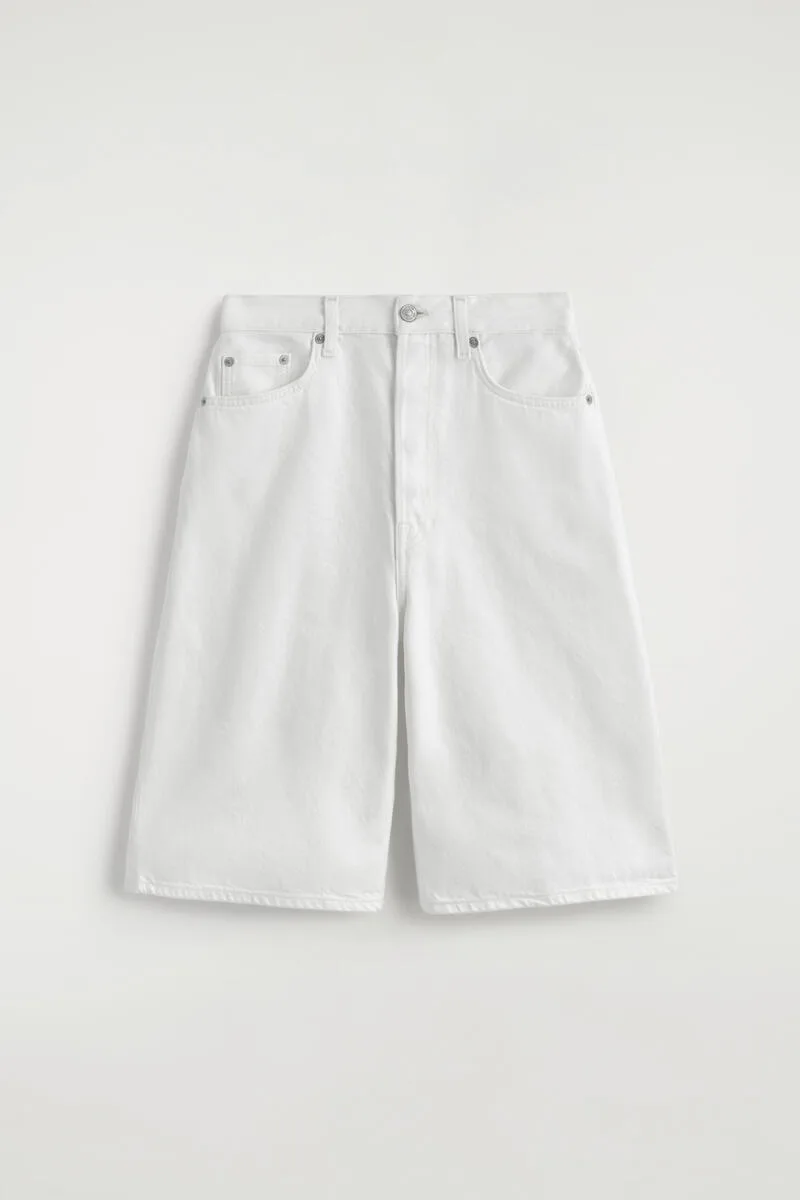 Knee-Length Denim Shorts by COS