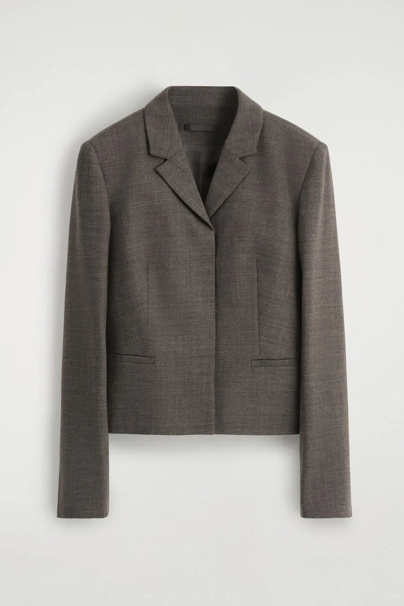 Slim Waisted Wool Blazer by COS