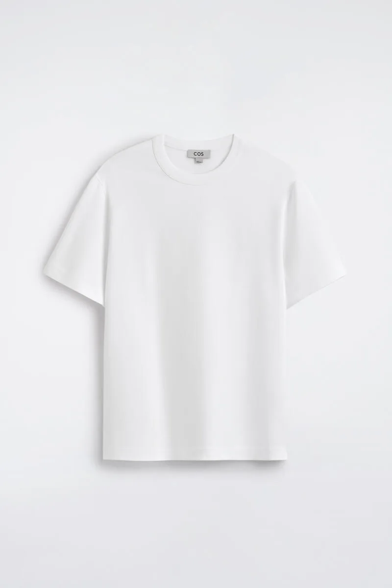 Interlock Cotton Crew-Neck T-Shirt