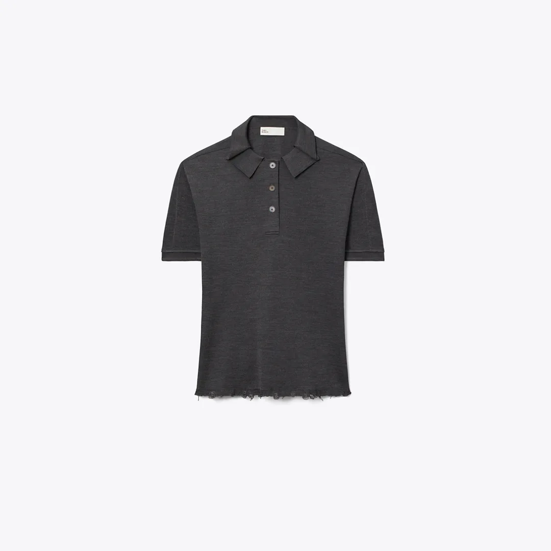 Silk Polo by Tory Burch