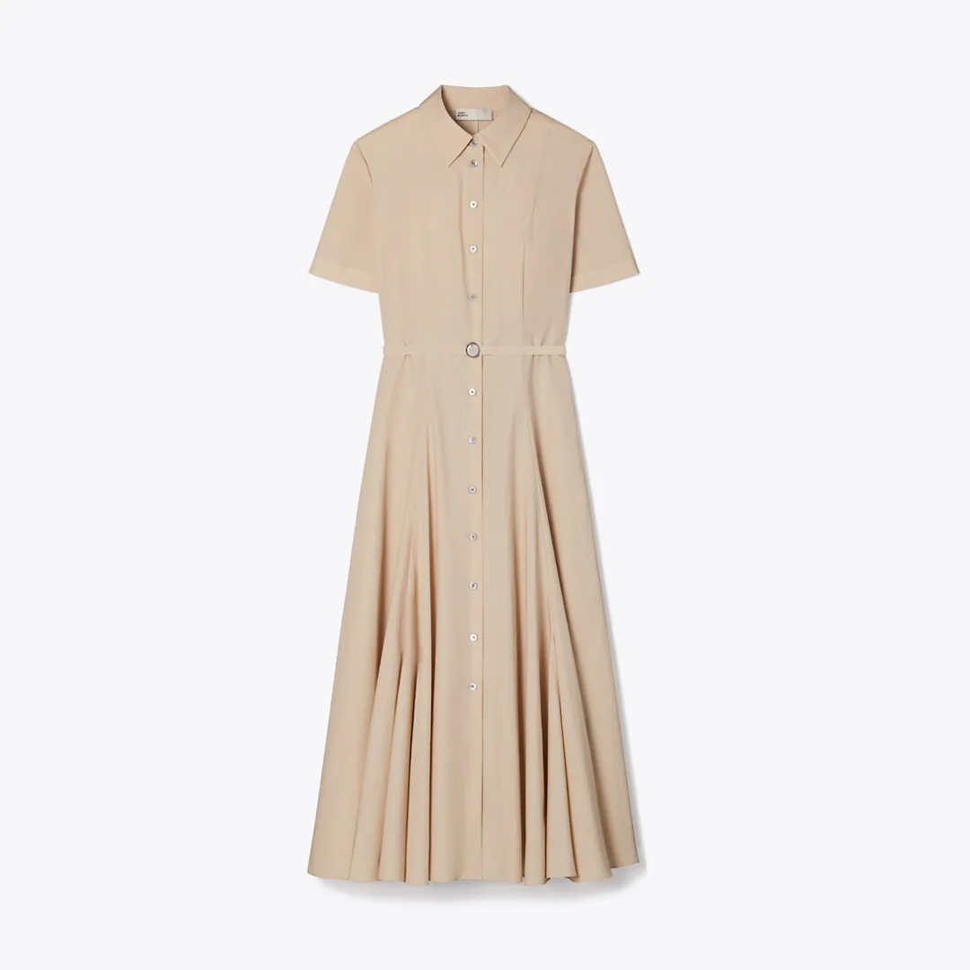 Cotton Shirtdress by Tory Burch
