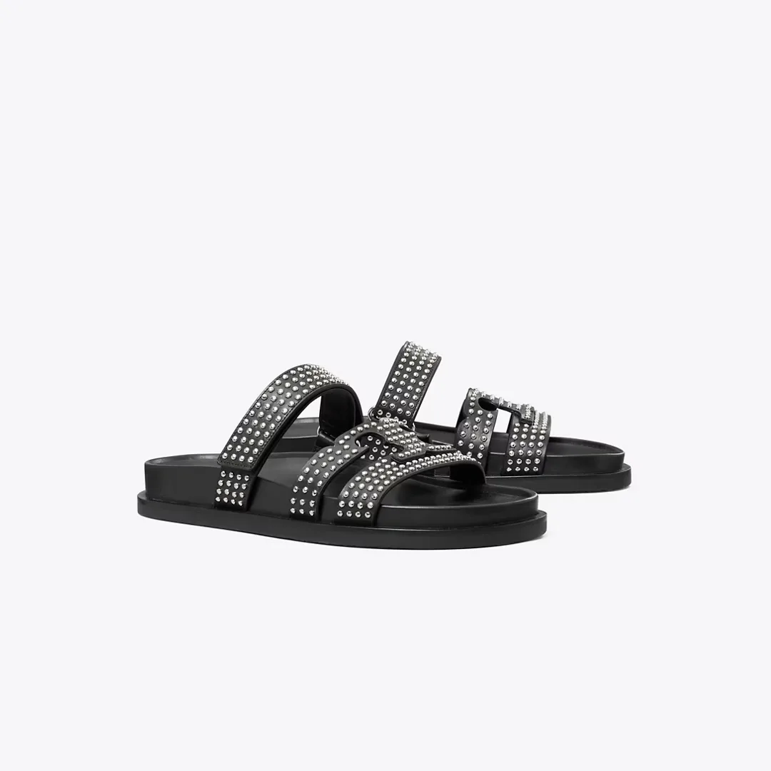 Ines Sport Studded Slide by Tory Burch