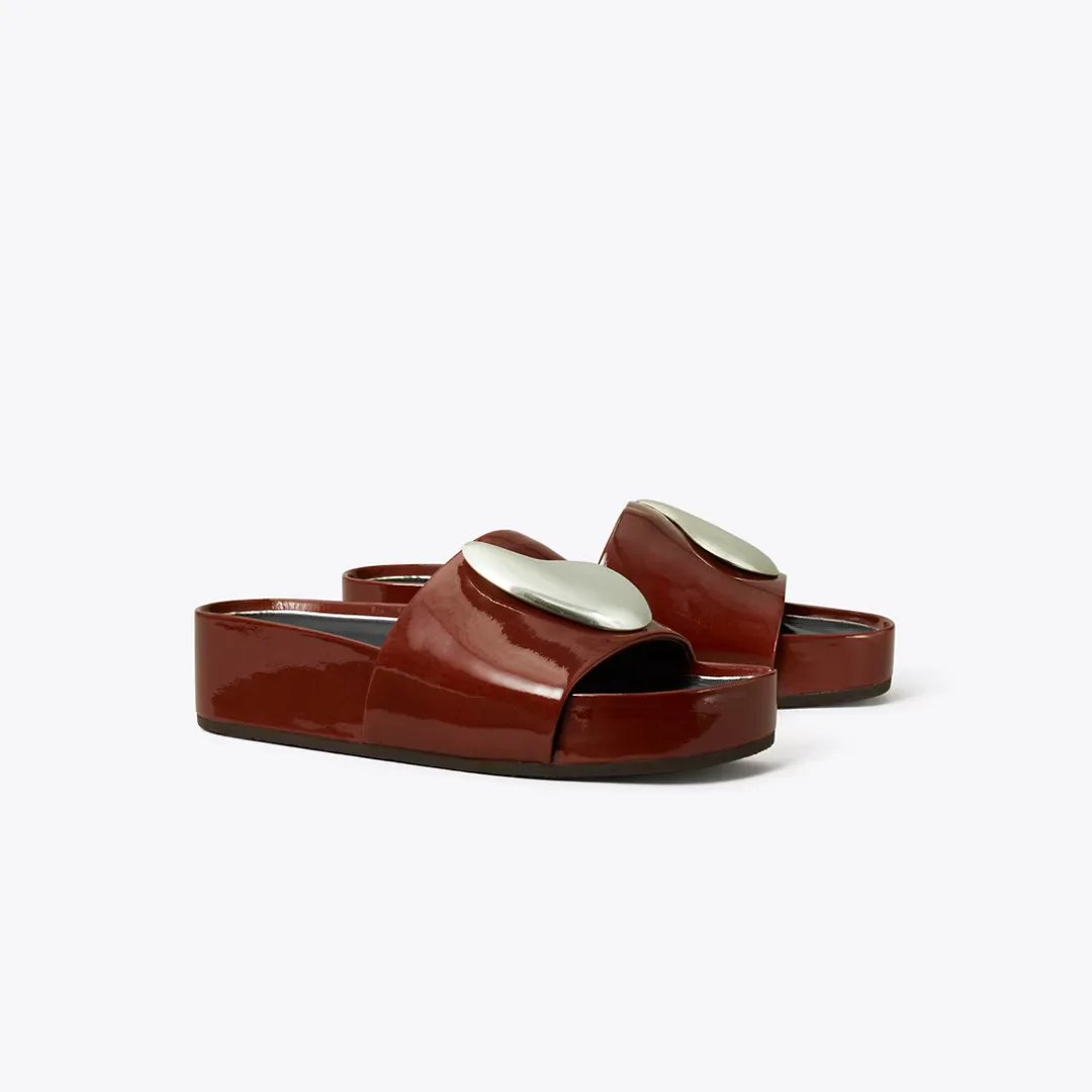 Patos Platform Slide by Tory Burch