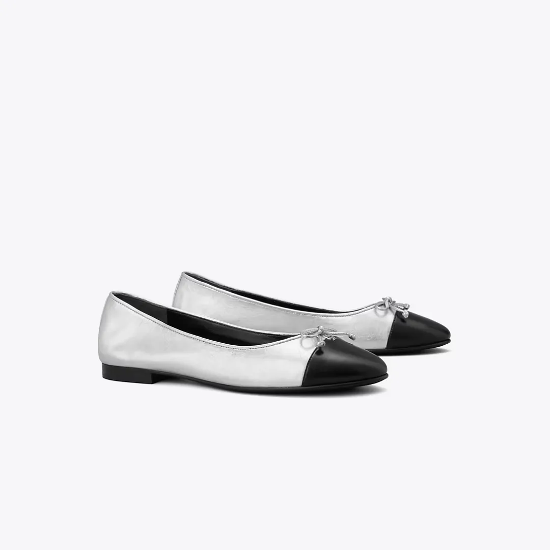Cap-Toe Ballet by Tory Burch