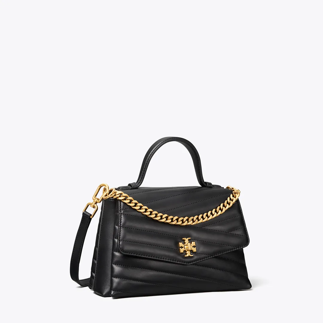 Kira Chevron Top-Handle Satchel