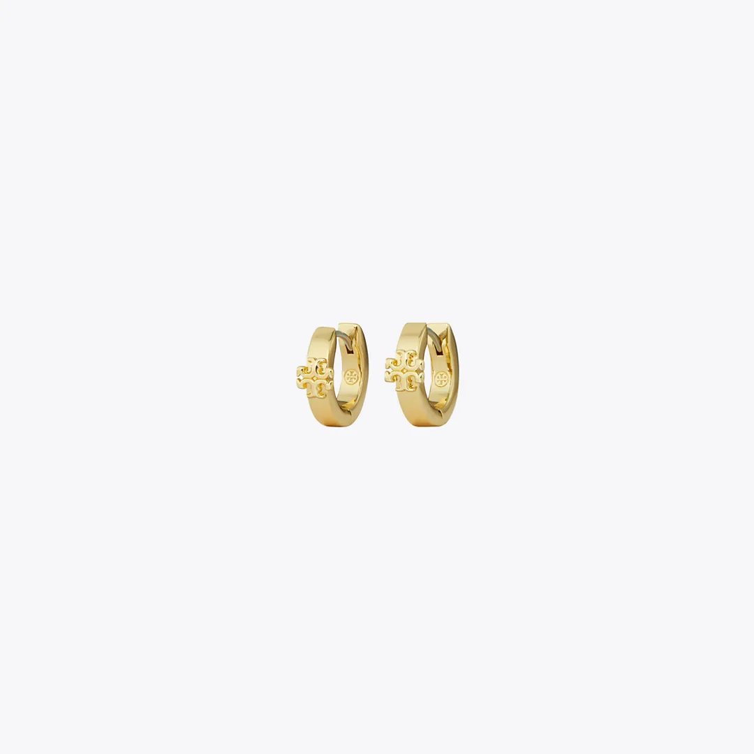 Icon Huggie Earrings by Tory Burch