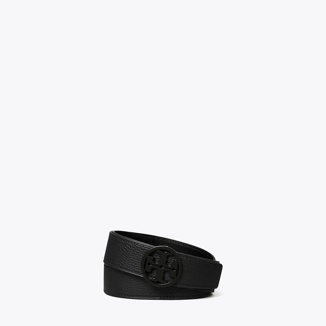 1.5 Miller Pebbled Powder-Coated Belt by Tory Burch