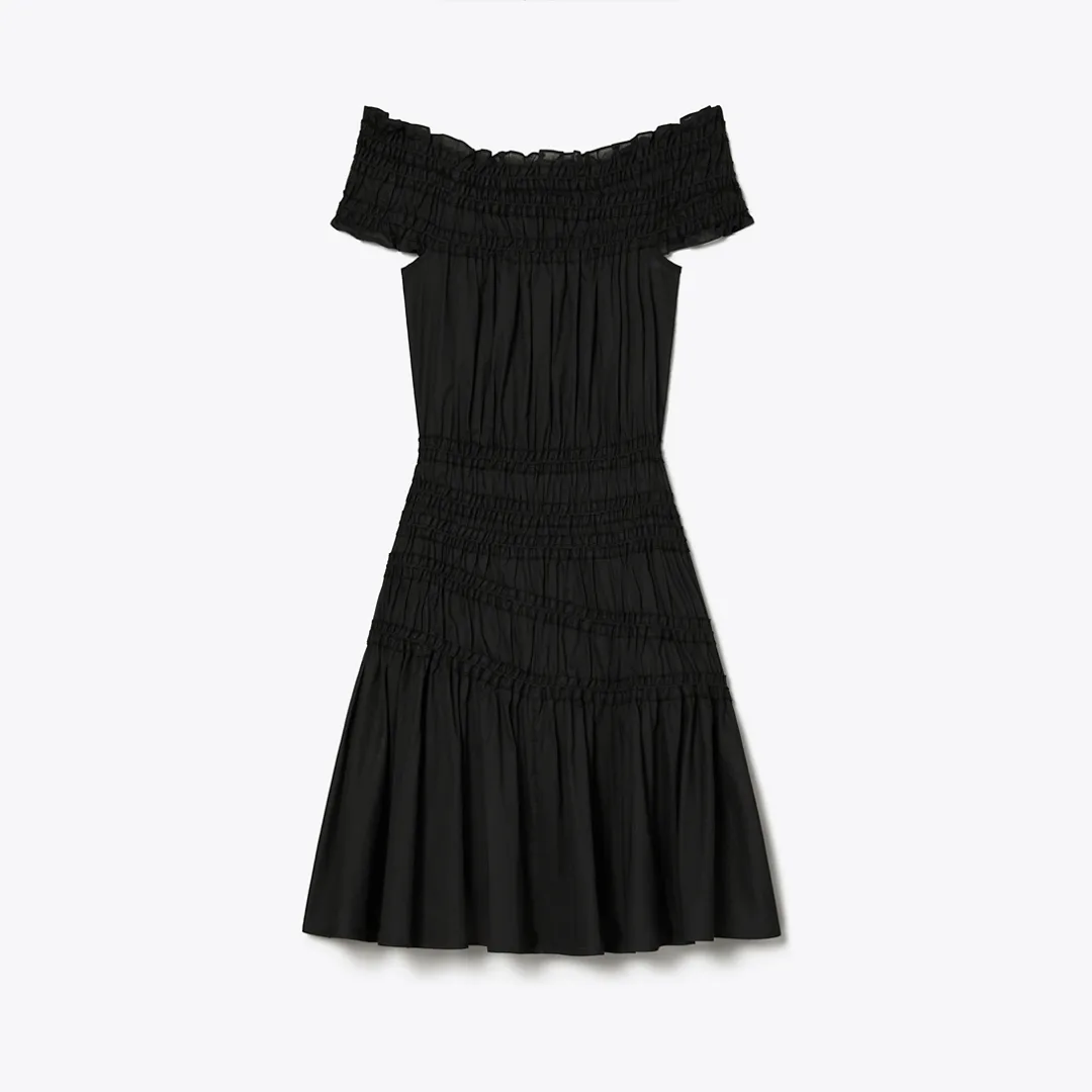 Smocked Cotton Dress