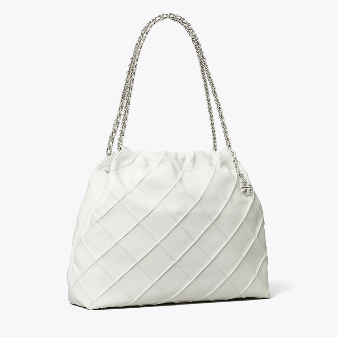 Fleming Soft Distressed Hobo Bag by Tory Burch