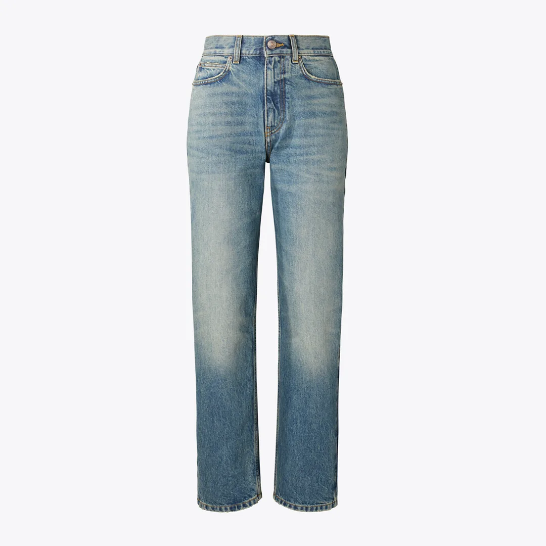 Straight Wide-Leg Jean
