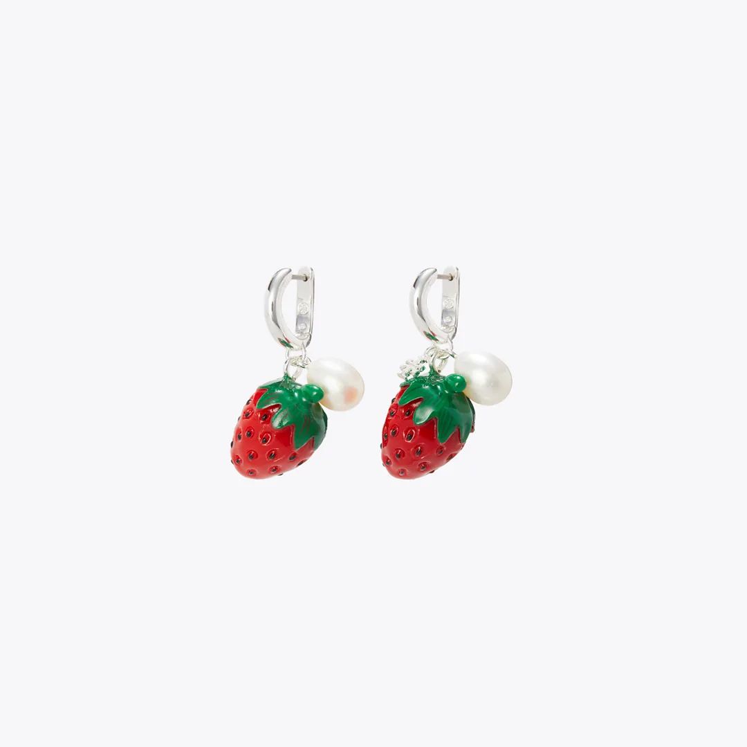 Curiosity Strawberry Earrings
