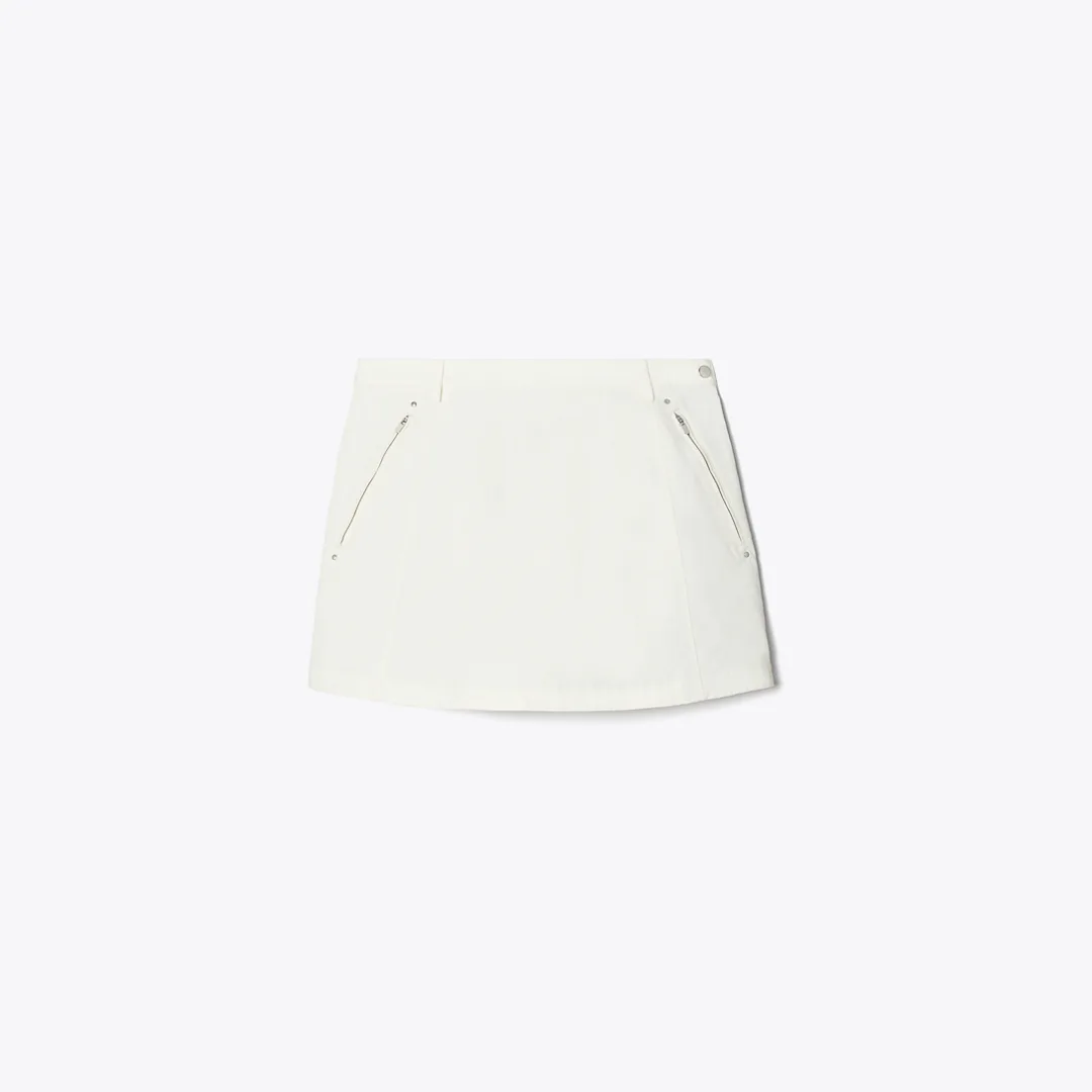 Nylon Twill Skirt by Tory Burch