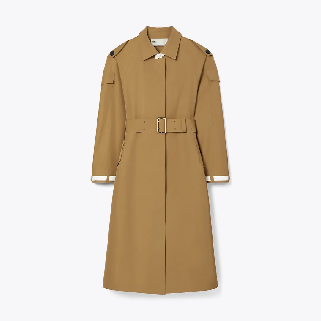 Wool Trench Coat by Tory Burch