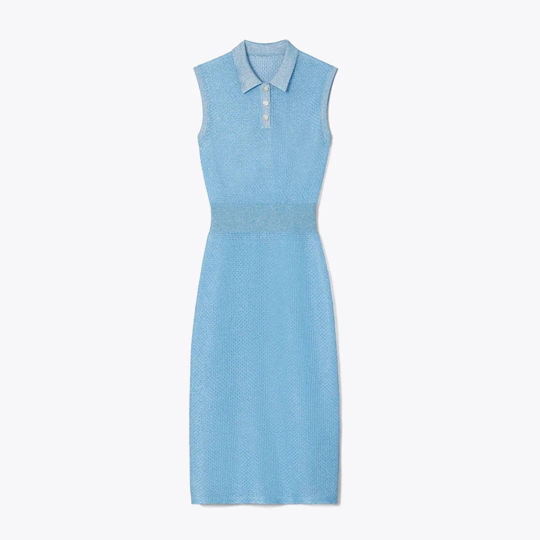 Polo Mesh Dress by Tory Burch
