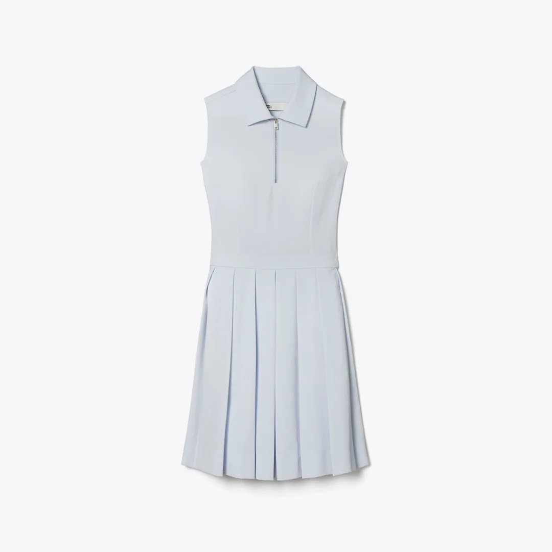Jacquard Pleated Golf Dress by Tory Burch