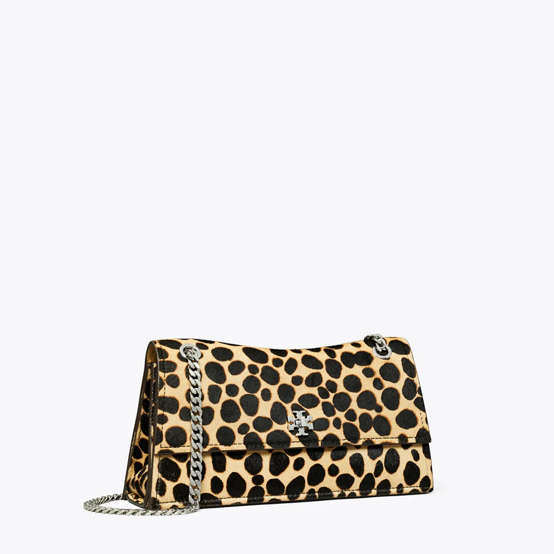 Kira Turnlock Calf Hair Shoulder Bag by Tory Burch