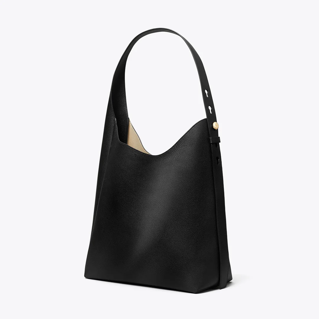 Leather Hobo Bag by Tory Burch