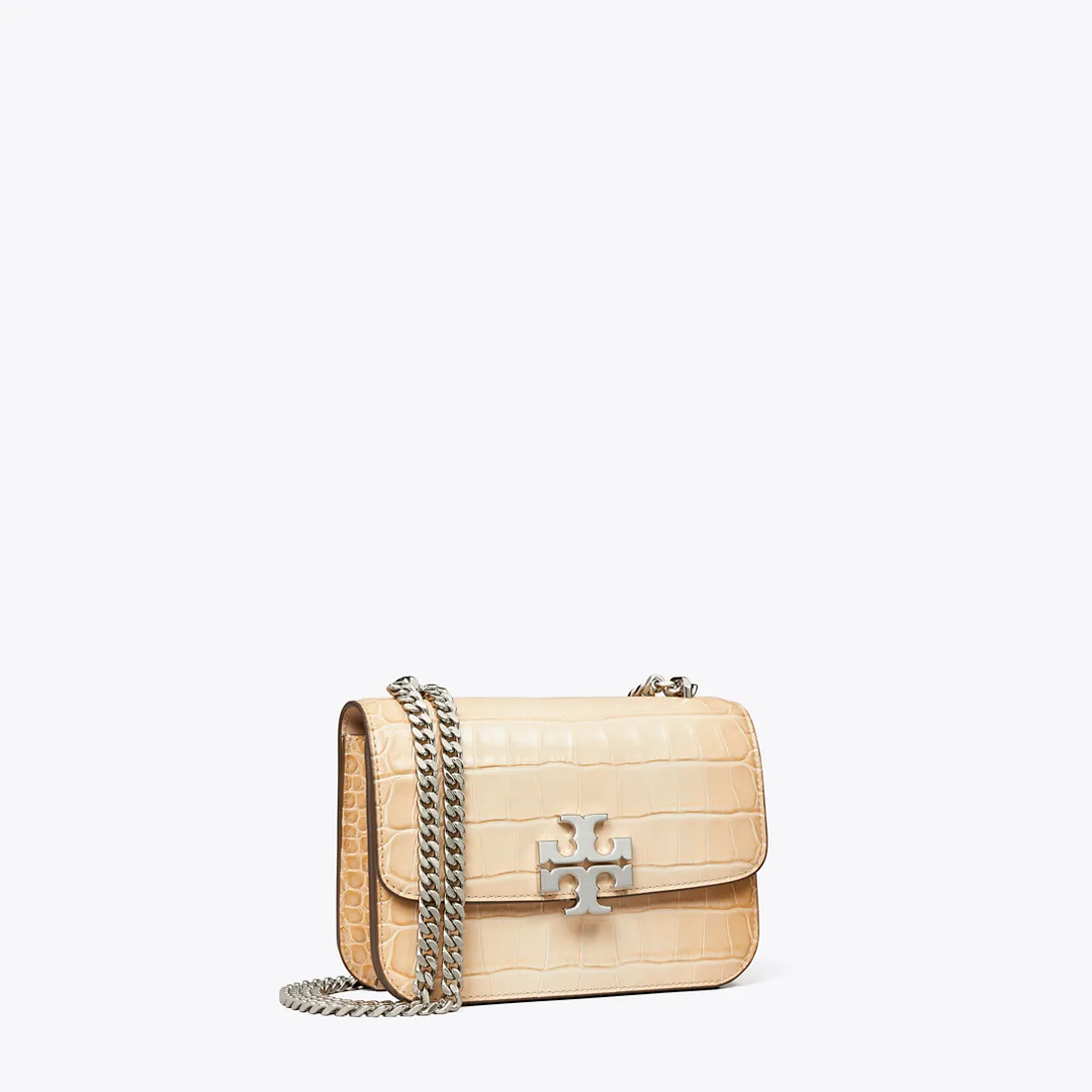 Small Eleanor Croc-Embossed Bag by Tory Burch