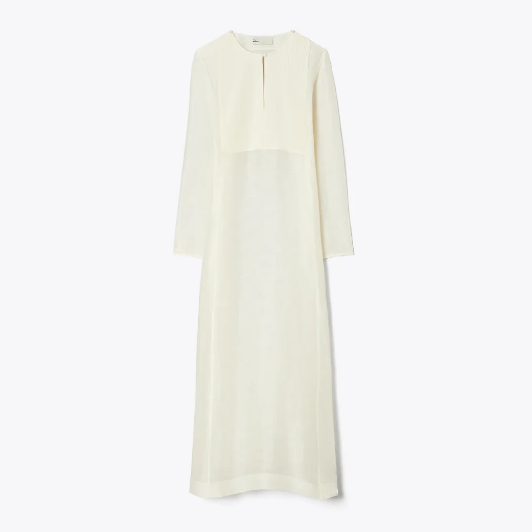 Long Linen Caftan