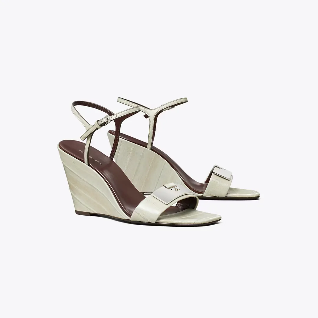 Gigi Wedge Sandal by Tory Burch