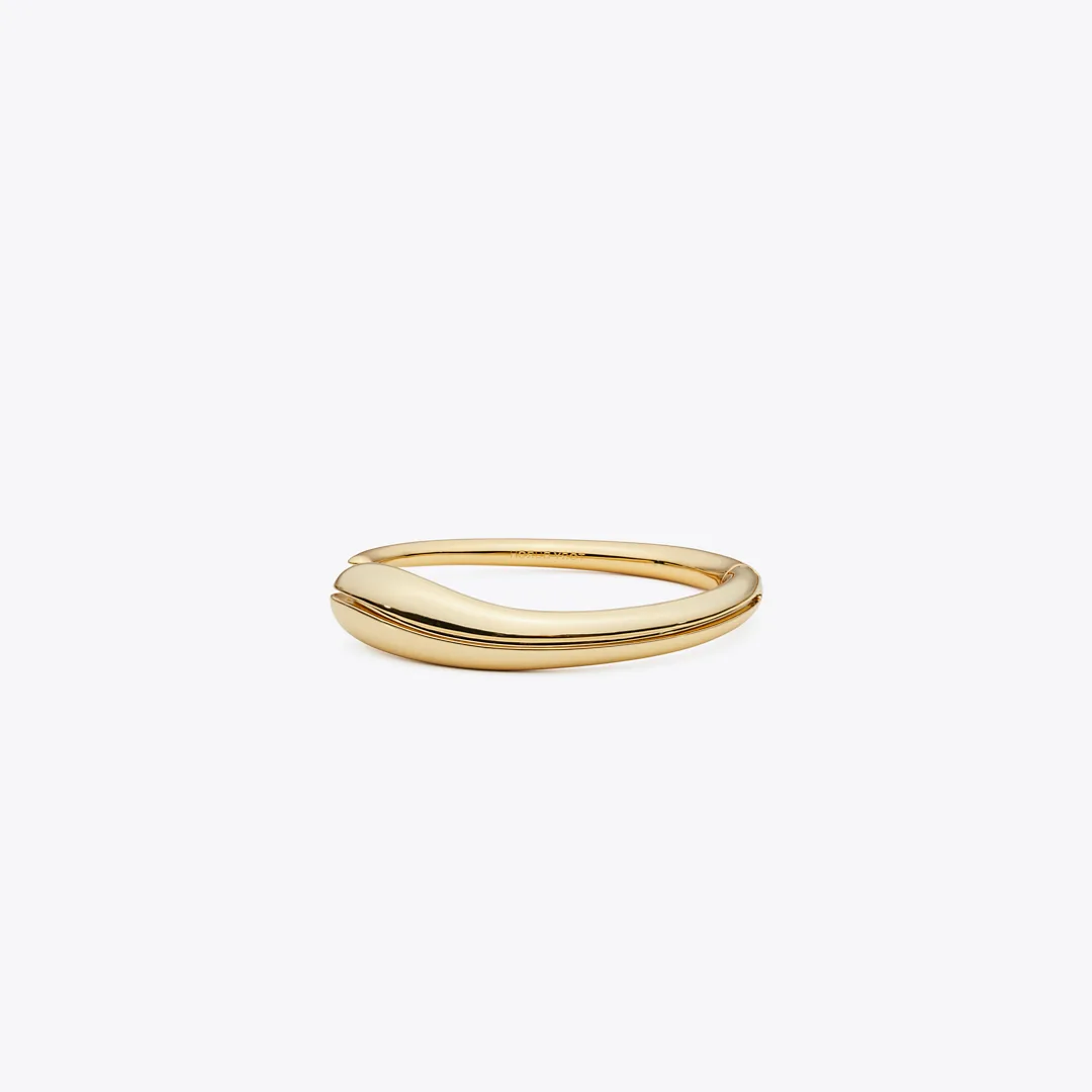 Pierced Thin Cuff by Tory Burch