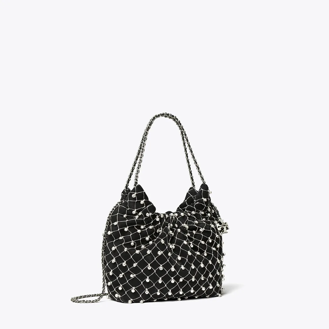 Mini Fleming Bell Hobo Bag by Tory Burch