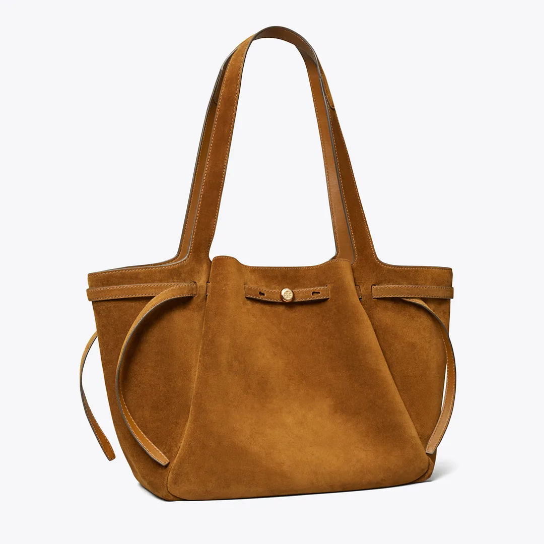 Romy Suede Tote by Tory Burch